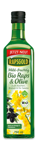 Rapsgold BIO Raps & Olive Flasche